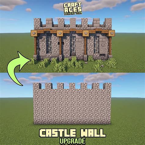 wal craft minecraft|minecraft wall designs tutorial.